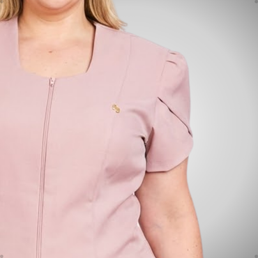 Jaleco Plus Size Feminino Bárbara Rosê