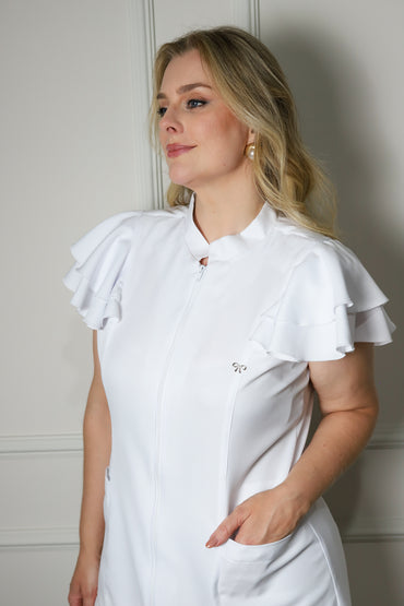 Jaleco Plus Size Feminino Linea