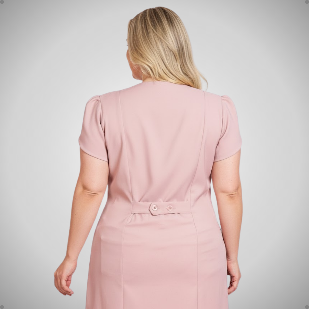 Jaleco Plus Size Feminino Bárbara Rosê