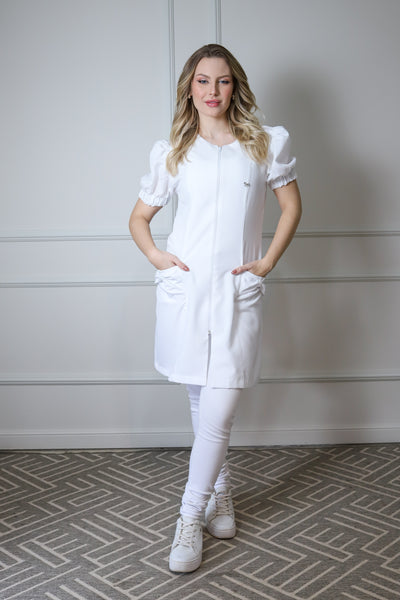 Jaleco Feminino Fabi Branco