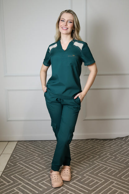 Scrub Feminino Savana Verde