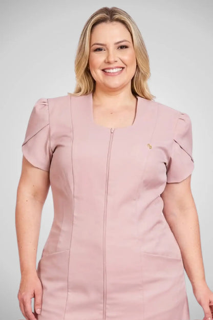 Jaleco Plus Size Feminino Bárbara Rosê