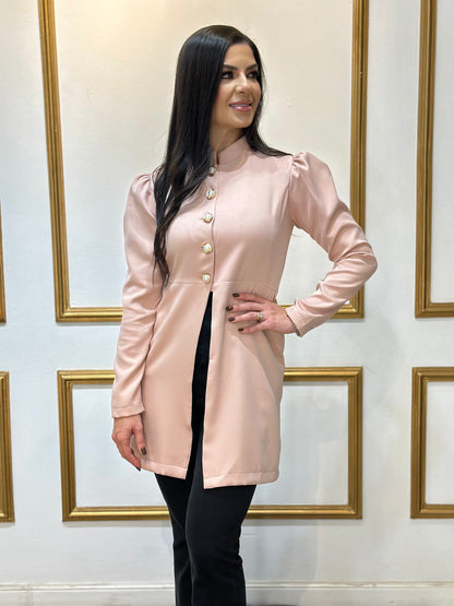 Jaleco Feminino Topázio Rosê