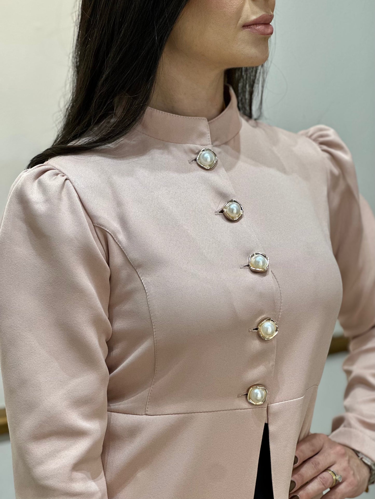 Jaleco Feminino Topázio Rosê