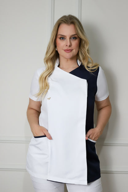 Jaleco Plus Size Feminino Alva
