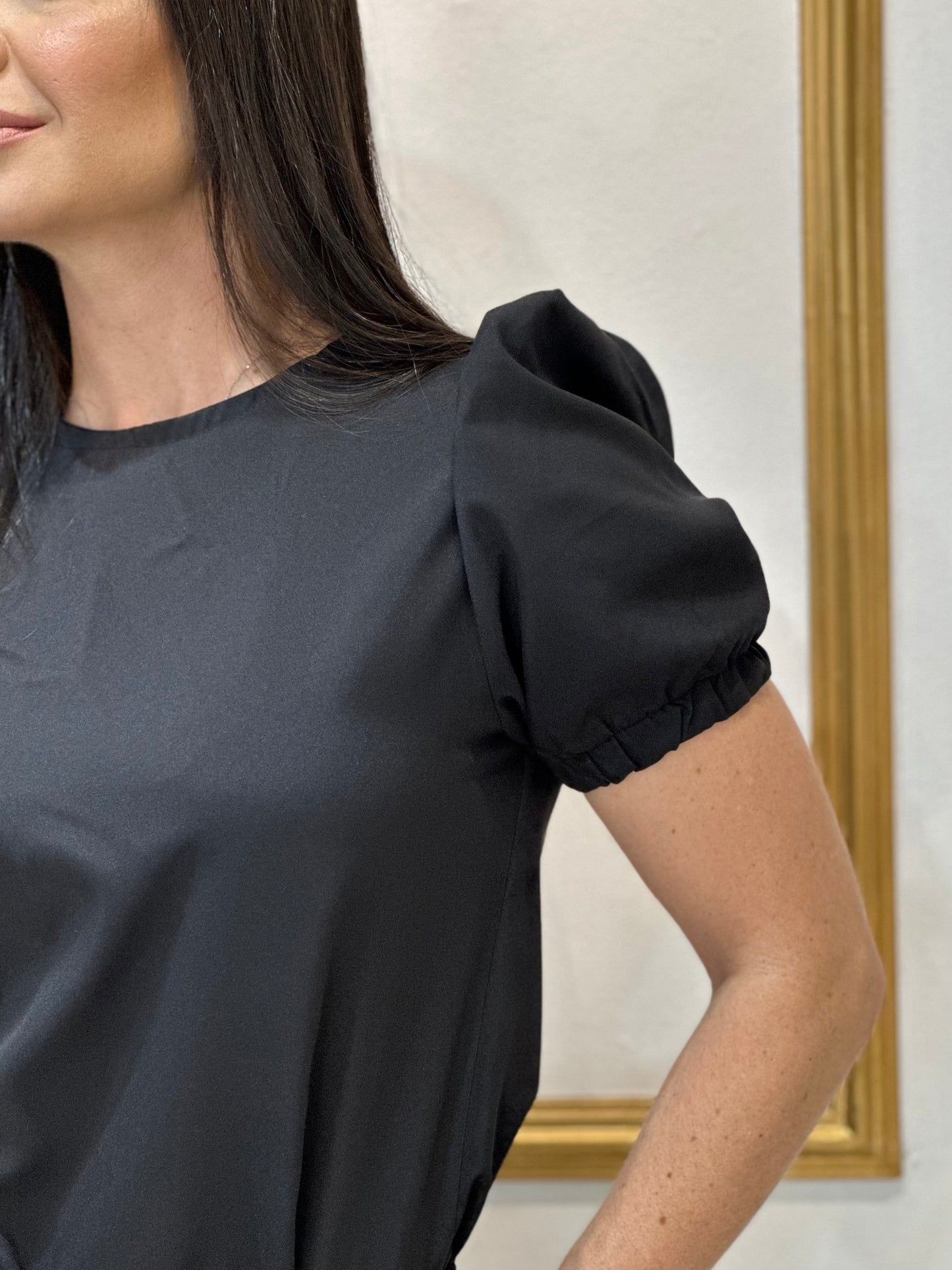 Scrub Feminino Dália Negra Preto