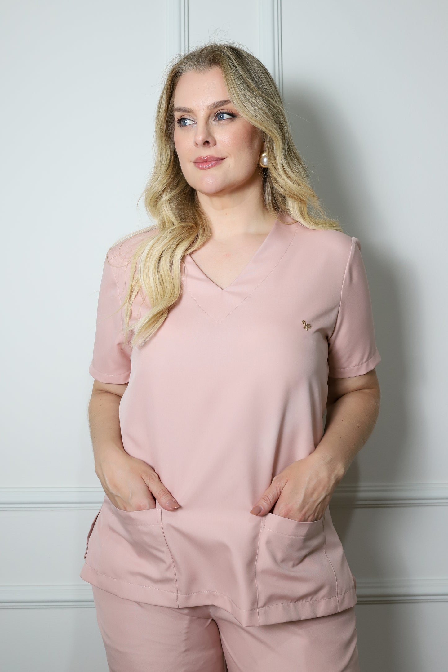Scrub Plus Size Feminino Manu