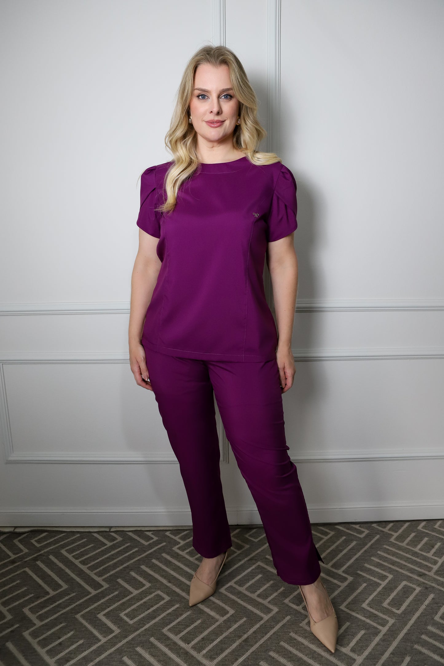 Scrub Plus Size Feminino Tulipa