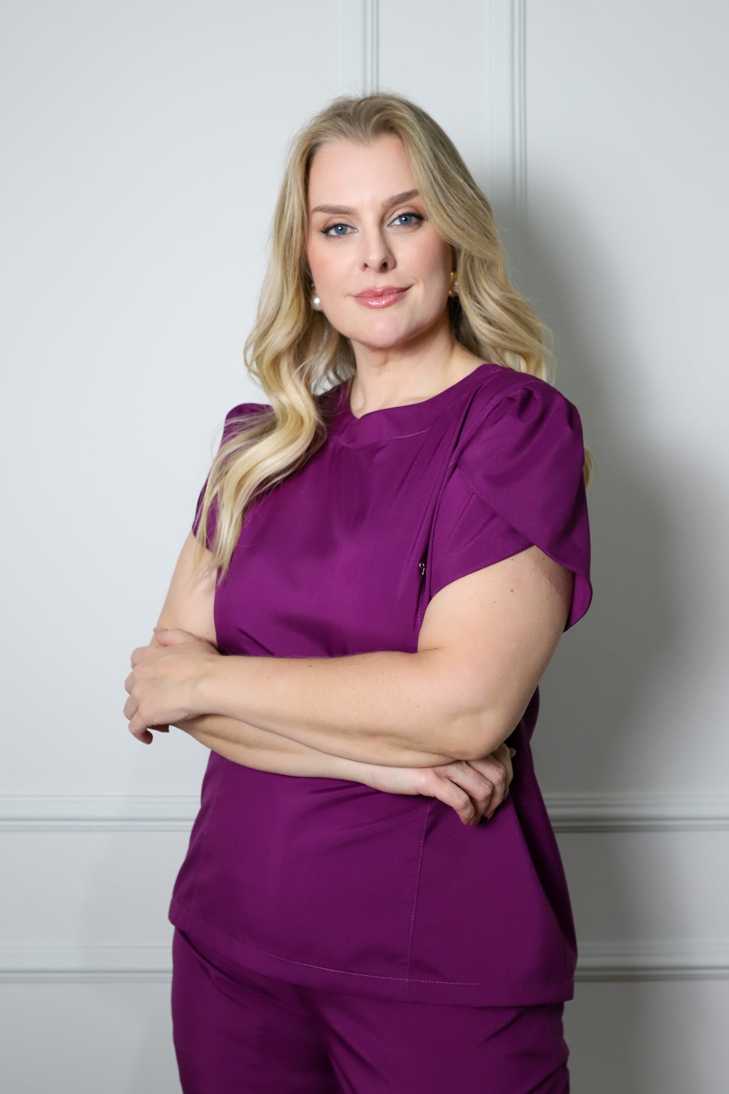 Scrub Plus Size Feminino Tulipa