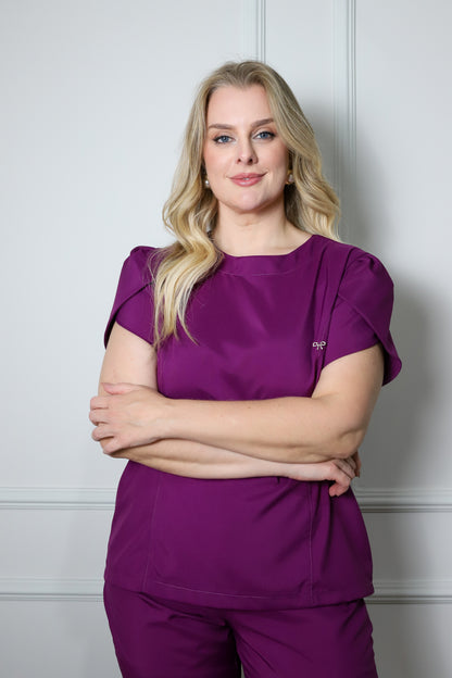 Scrub Plus Size Feminino Tulipa