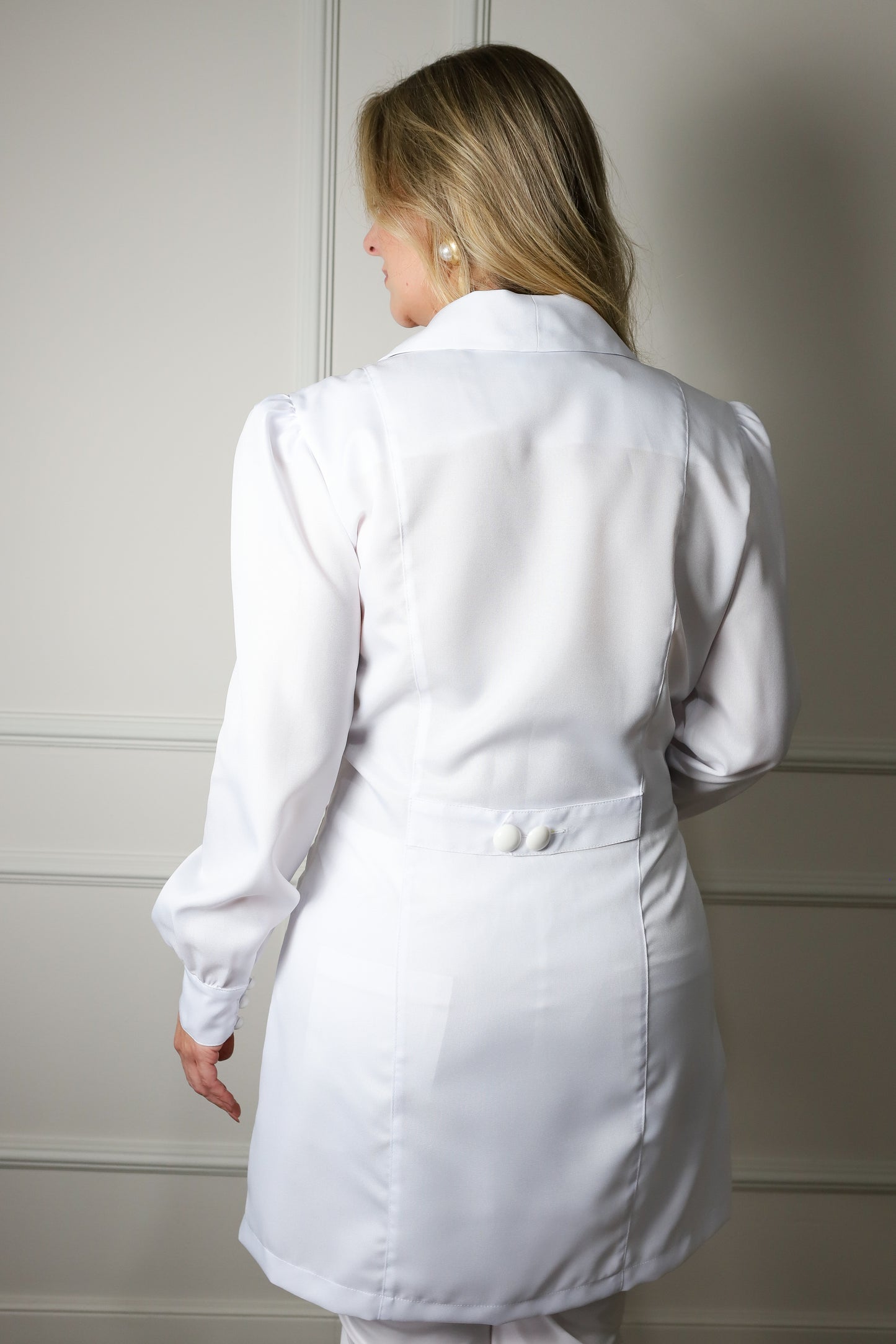 Jaleco Plus Size Feminino Stella