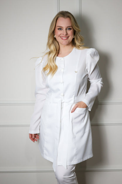 Jaleco Plus Size Feminino Clara