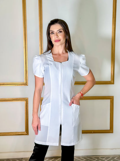 Jaleco Feminino Bárbara Branco