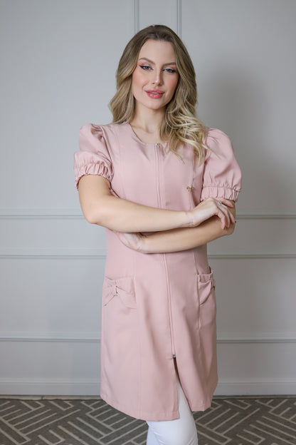 Jaleco Feminino Fabi Rosê