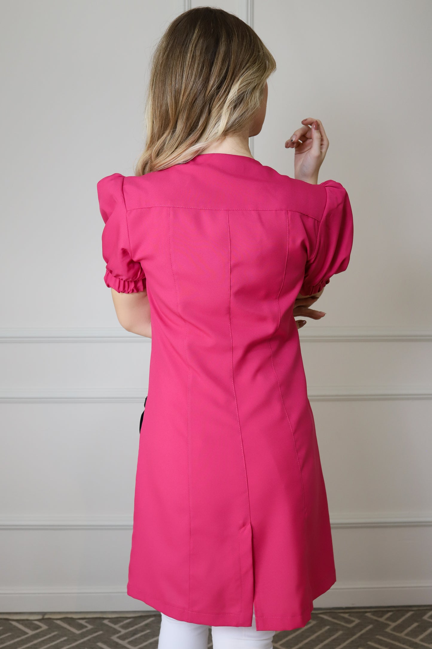 Jaleco Feminino Bárbara Rosa Pink