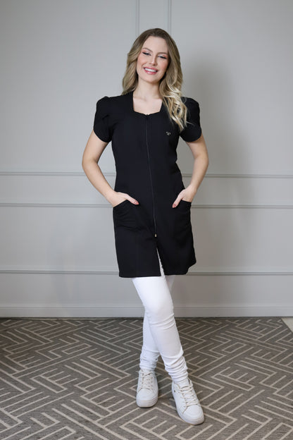 Jaleco Feminino Bárbara Preto
