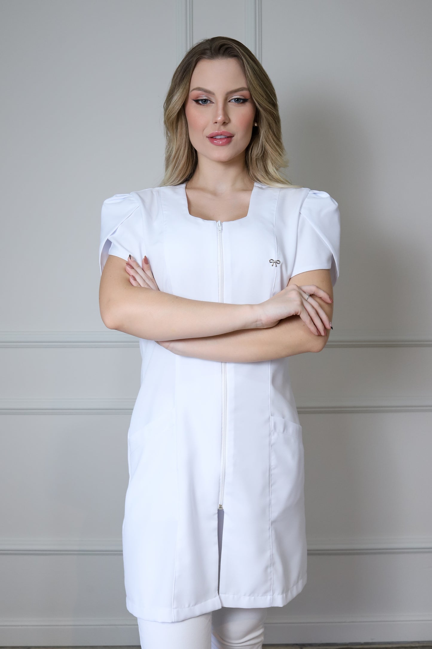 Jaleco Feminino Bárbara Branco