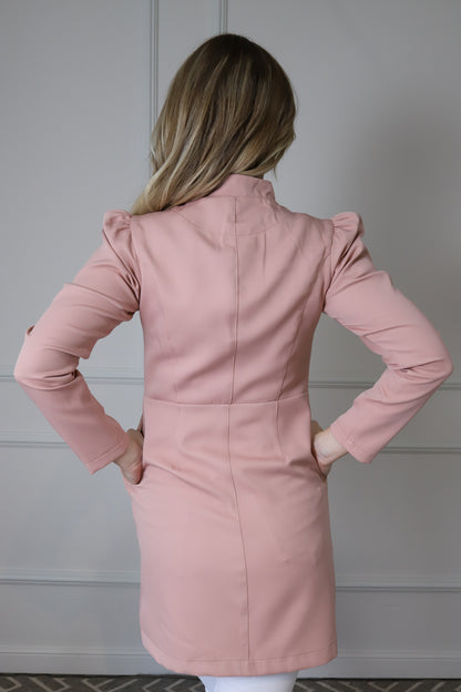 Jaleco Feminino Topázio Rosê