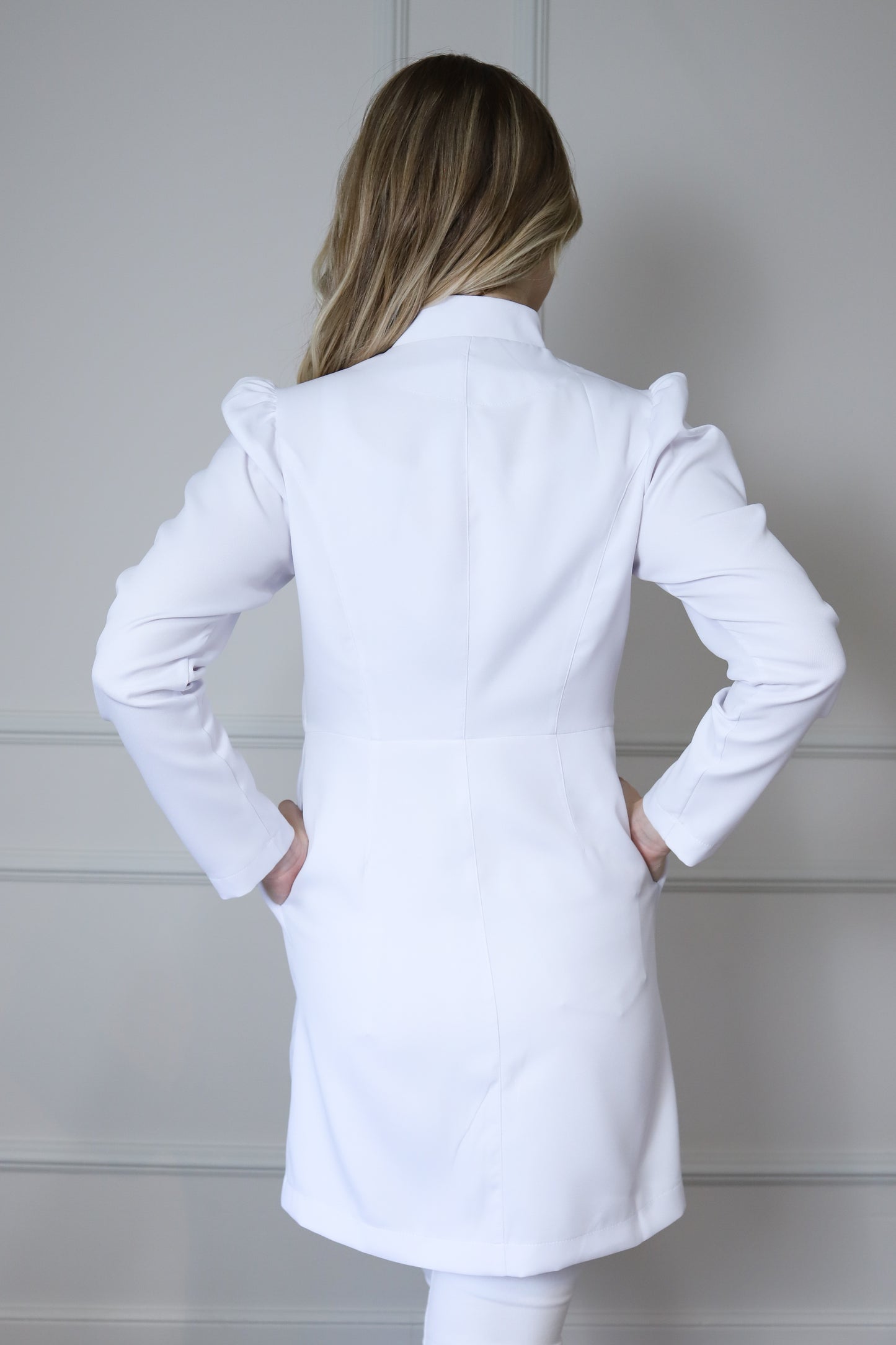 Jaleco Feminino Topázio Branco