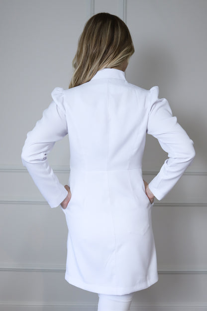 Jaleco Feminino Topázio Branco