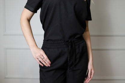 Scrub Feminino Savana Preto