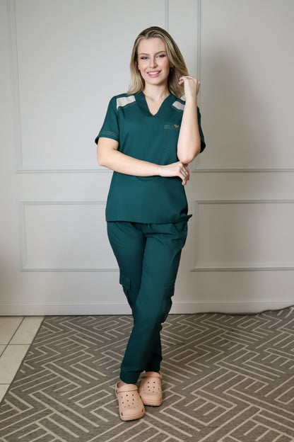 Scrub Feminino Savana Verde