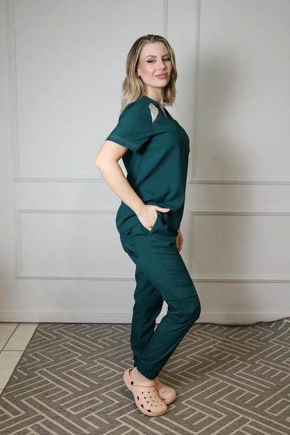Scrub Feminino Savana Verde