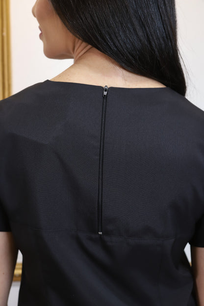 Scrub Feminino Tulipa Preto