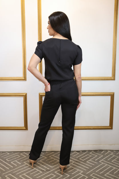 Scrub Feminino Tulipa Preto