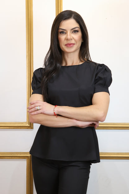 Scrub Feminino Orquídea Preto