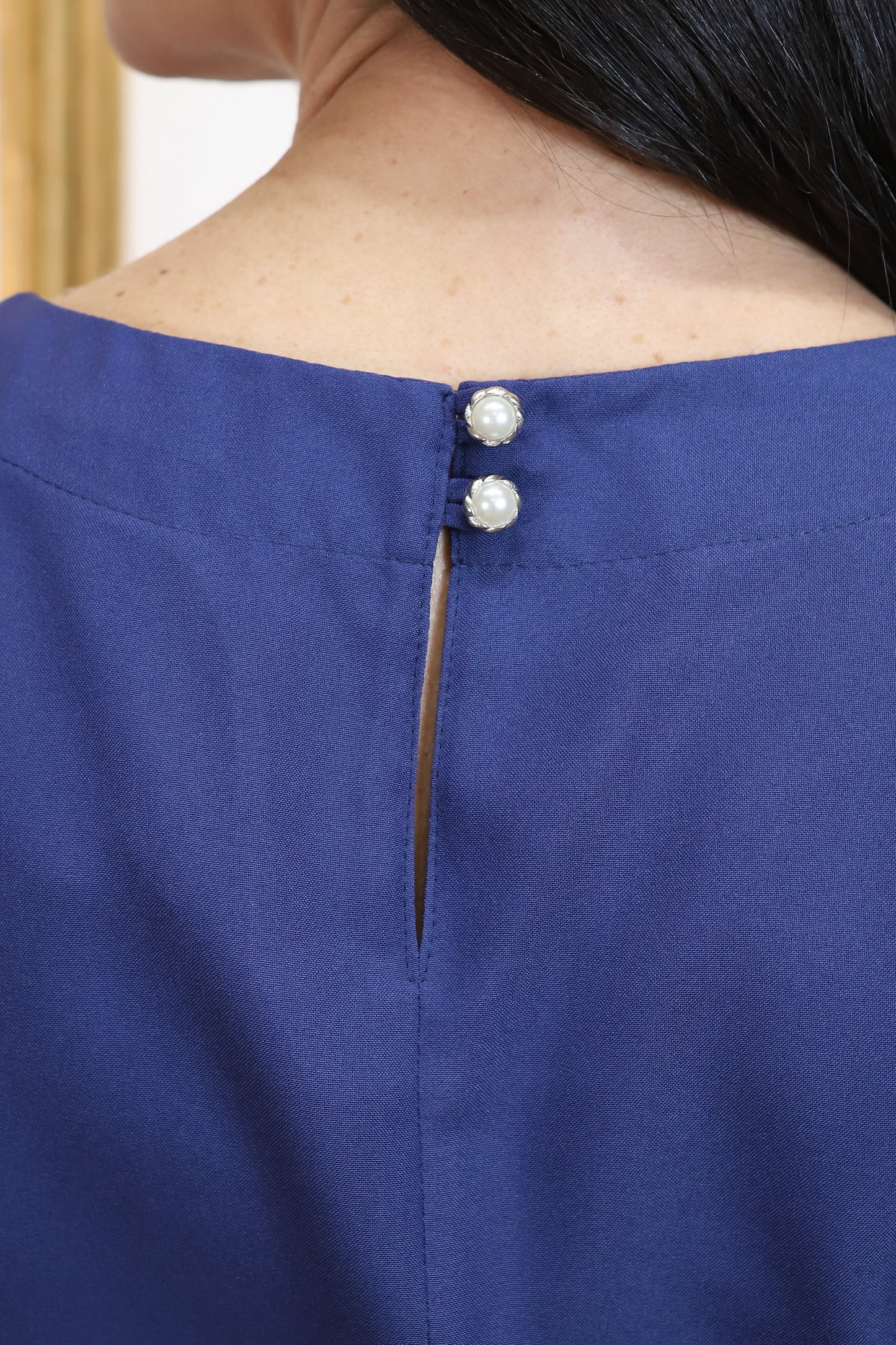 Scrub Feminino Orquídea Azul Marinho