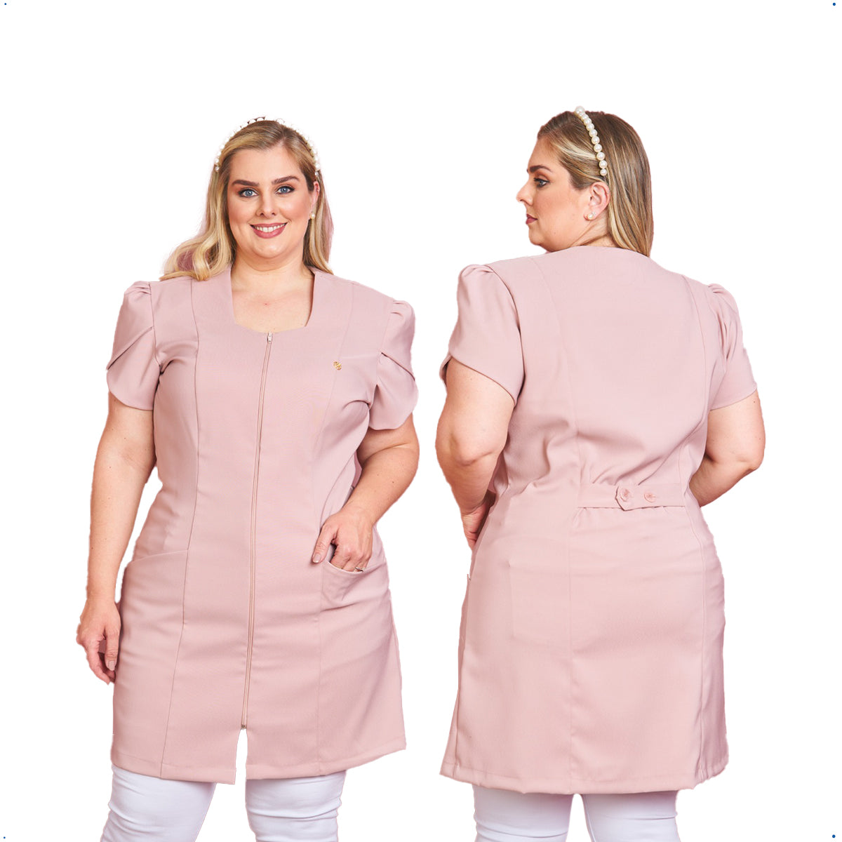 Jaleco Plus Size Feminino Bárbara Rosê