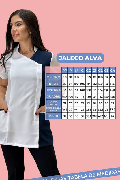 Jaleco Feminino Alva