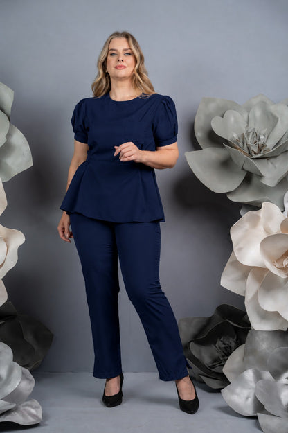 Scrub Plus Size Feminino Orquídea