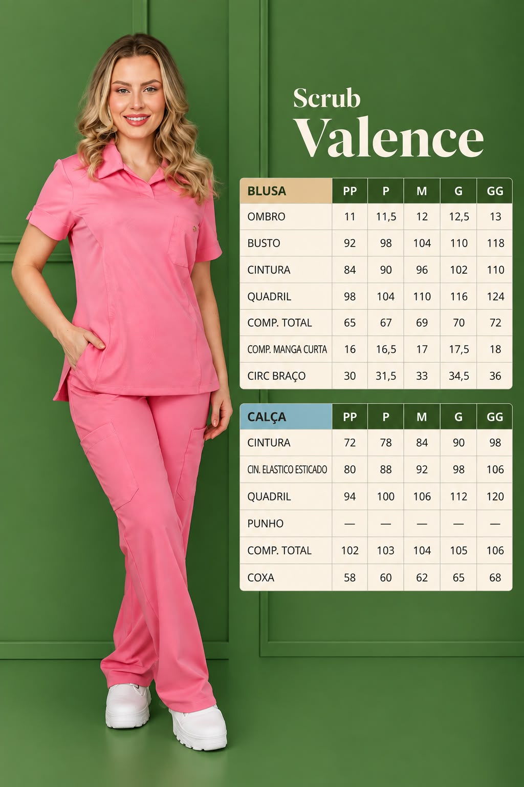 Scrub Feminino Valence