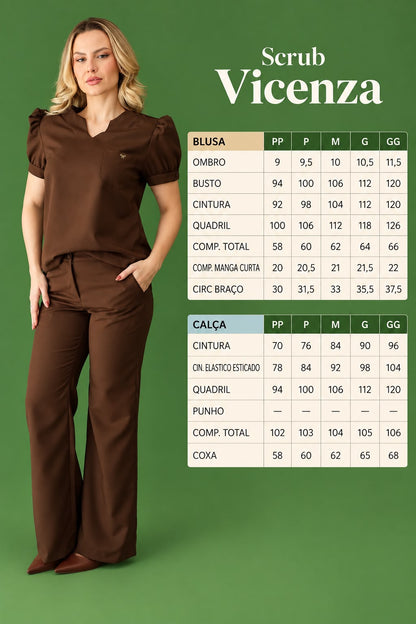 Scrub Feminino Vicenza