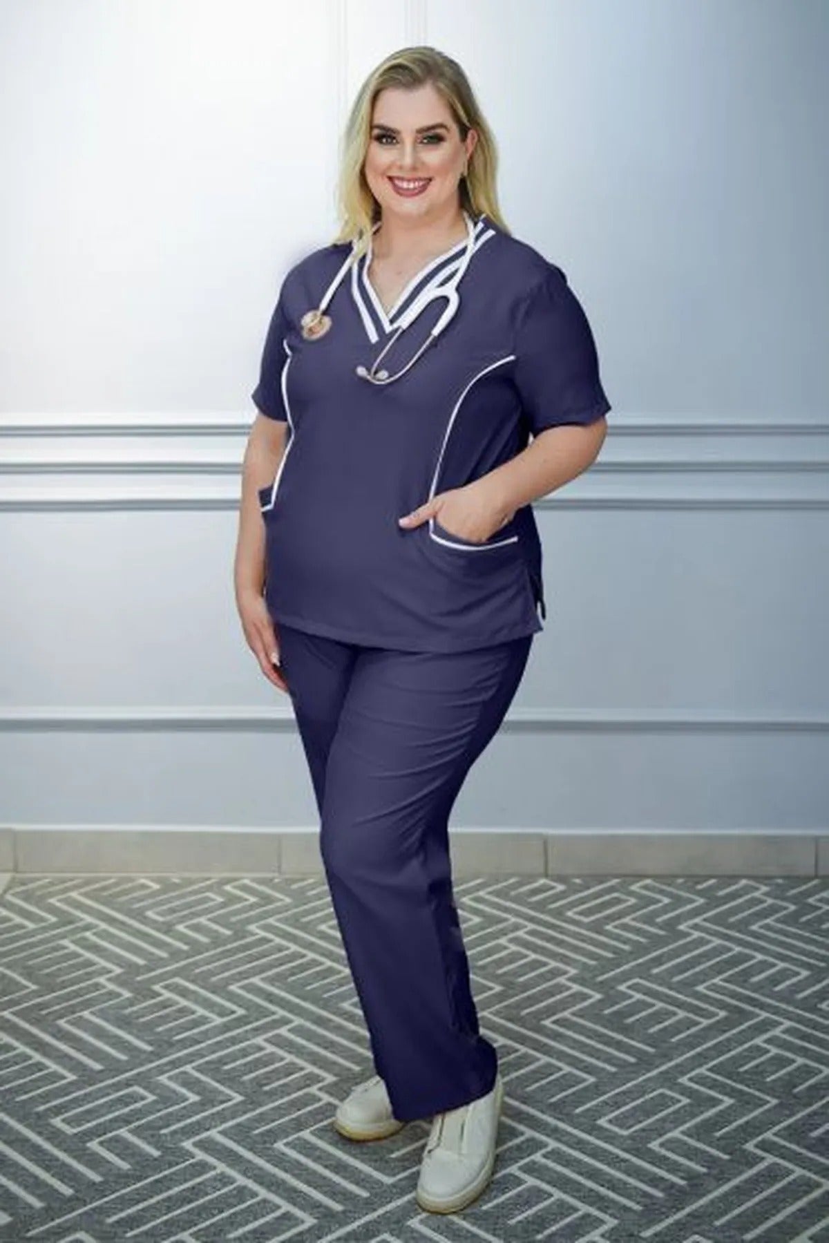 Scrub Plus Size Feminino Liz