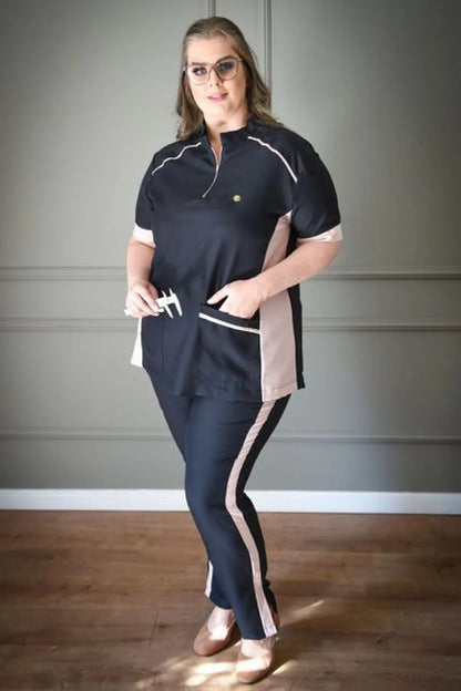 Scrub Plus Size Feminino Lavanda