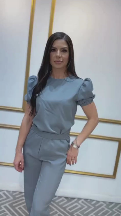 Scrub Feminino Dália Negra