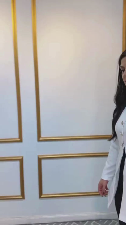 Jaleco Feminino Topázio Branco