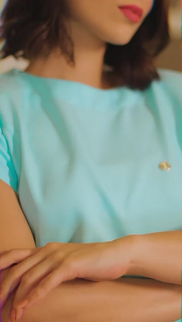 Scrub Feminino Tulipa Verde Tiffany