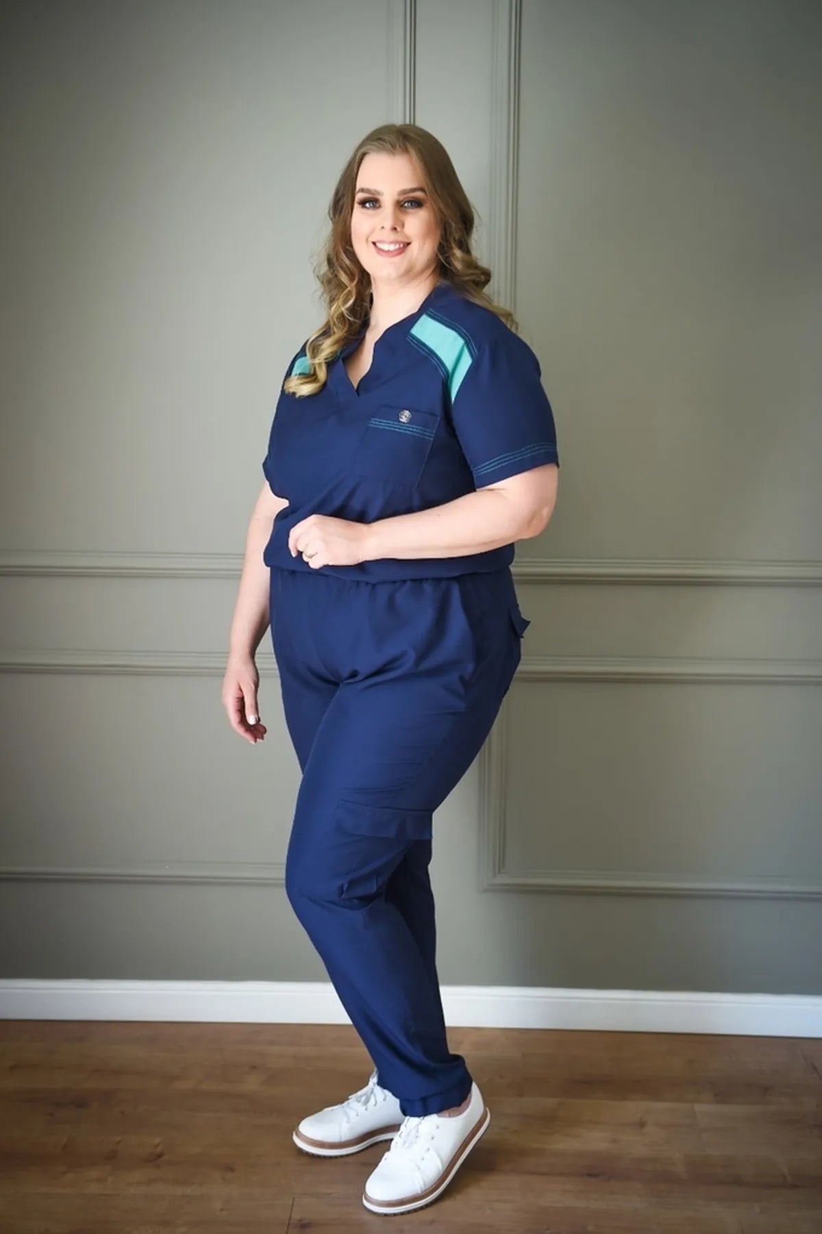 Scrub Plus Size Feminino Savana