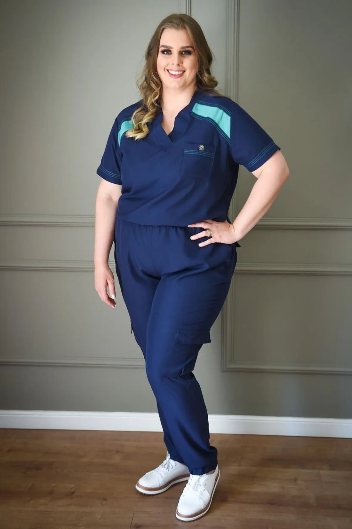 Scrub Plus Size Feminino Savana
