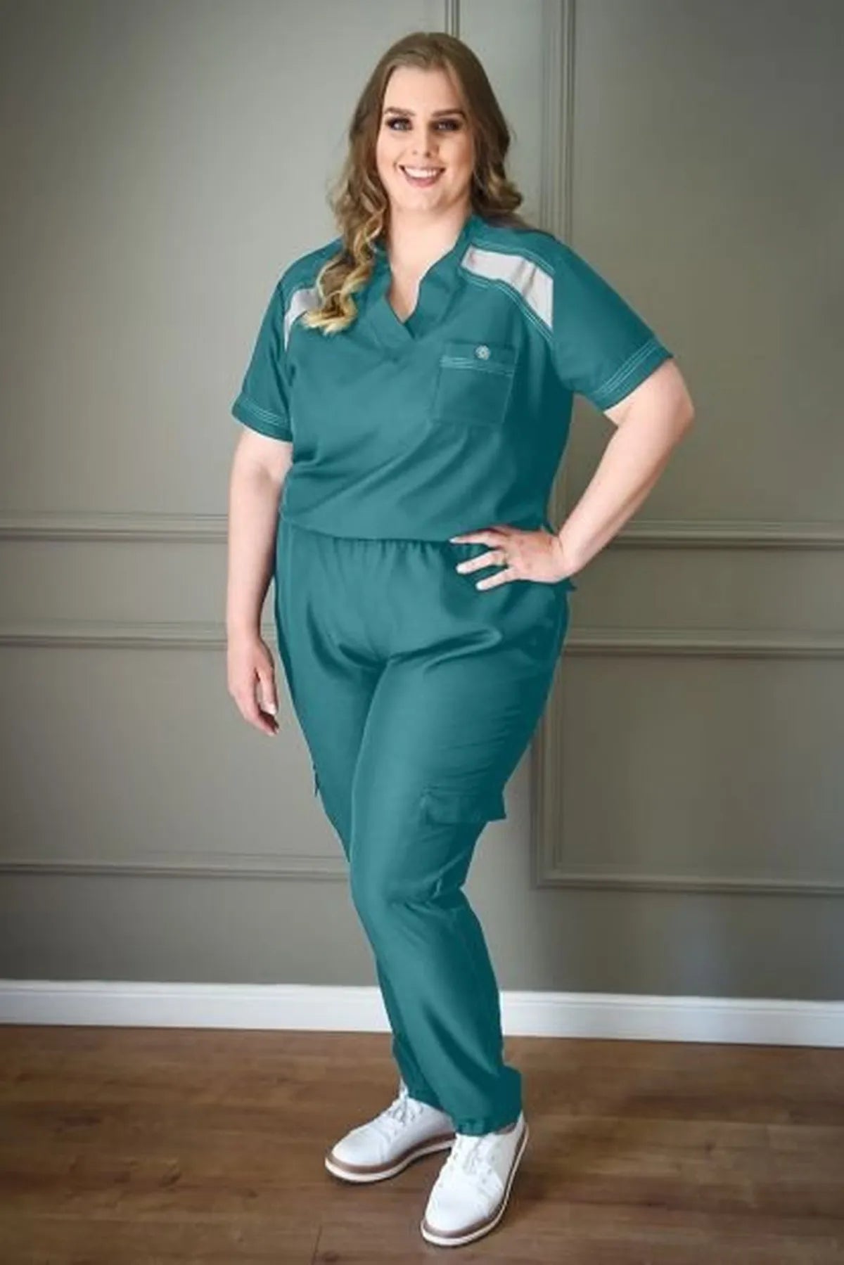 Scrub Plus Size Feminino Savana